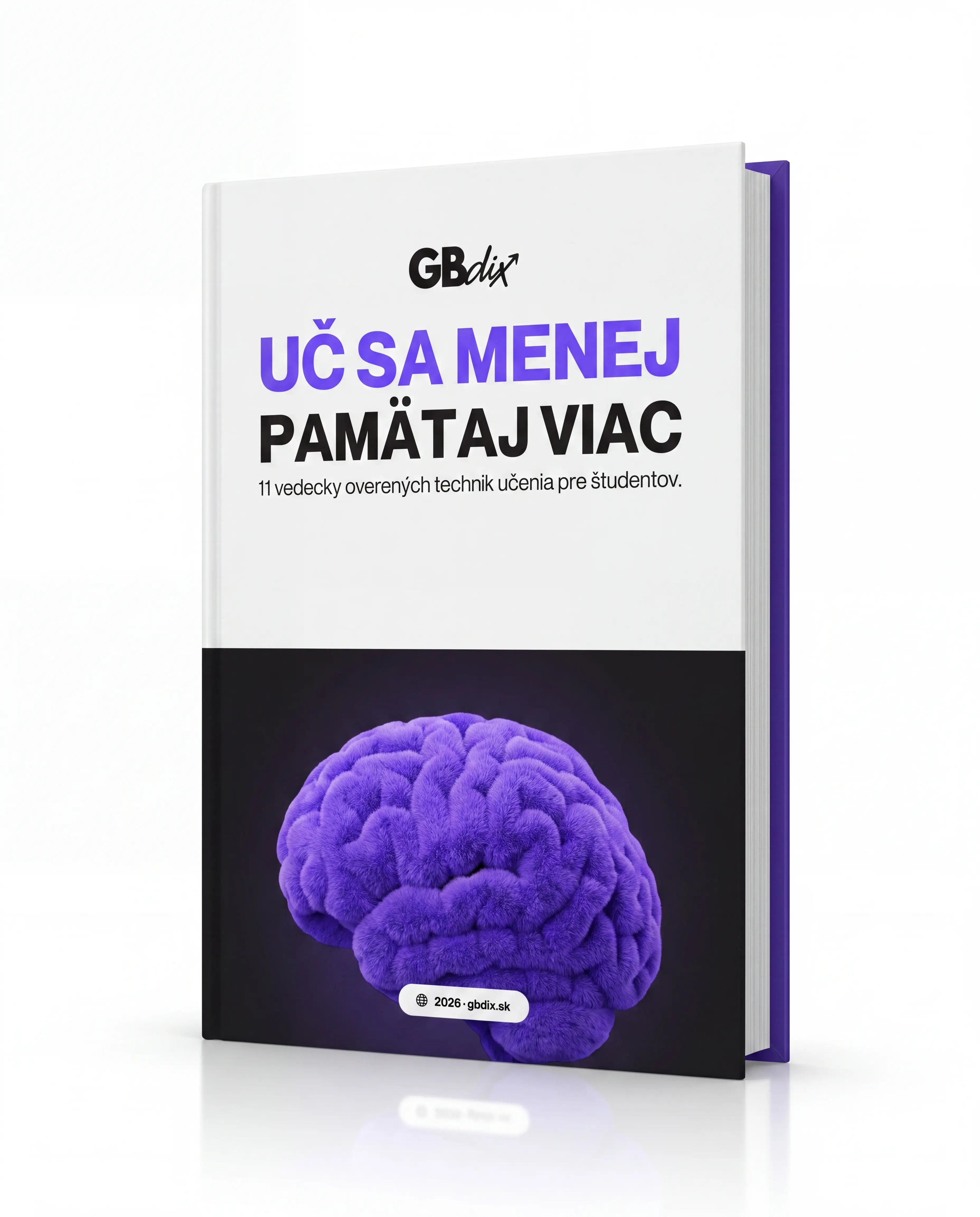 Obálka ebooku Uč sa menej, pamätaj viac